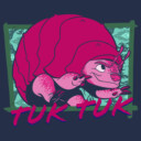 Men's Raya and the Last Dragon Tuk Tuk Portrait  Adult T-Shirt