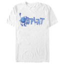 Men's Strange World Splat Drip Logo  Adult T-Shirt