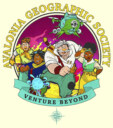 Men's Strange World Avalonia Geographic Society Venture Beyond Group  Adult T-Shirt