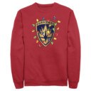 Men's Guardians of the Galaxy Holiday Special Christmas Lights Badge  Adult Sweatshirt