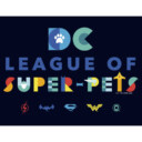 Men's DC League of Super-Pets Colorful Hero Logos  Adult T-Shirt
