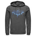 Men's Batman Logo Digital Wing  Adult Pull Over Hoodie