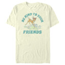 Men's Bambi Be Kind to Your Friends  Adult T-Shirt