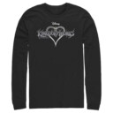 Men's Kingdom Hearts 1 Game Logo  Adult Long Sleeve Shirt
