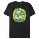 Men's Rick And Morty Dimension Hoppers  Adult T-Shirt