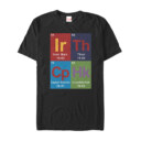Men's Marvel Avengers Periodic Elements  Adult T-Shirt