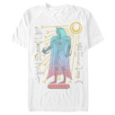 Men's Marvel: Moon Knight Colorful Egyptian Portrait  Adult T-Shirt