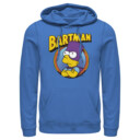 Men's The Simpsons Bartman  Adult Pull Over Hoodie
