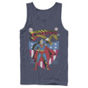 Men's Superman American Hero  Adult Tank Top