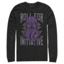 Men's Dungeons & Dragons Illithid Roll for Initiative  Adult Long Sleeve Shirt