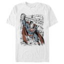 Men's Superman Daily Planet Newspaper  Adult T-Shirt