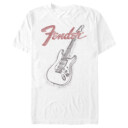 Men's Fender Guitar Sketch  Adult T-Shirt