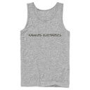 Men's Stranger Things Hawkins Electronics Logo  Adult Tank Top