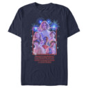 Men's Stranger Things Fourth of July  Character Frame  Adult T-Shirt