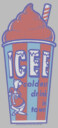Men's ICEE Coldest Drink in Town Retro  Adult T-Shirt
