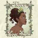 Men's The Princess and the Frog Tiana Never Lose Sight  Adult T-Shirt