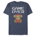 Men's Nintendo Mario Game Over  Adult T-Shirt
