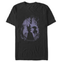 Men's Sleeping Beauty Maleficent Silhouette  Adult T-Shirt