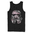 Men's Star Wars Stormtrooper Blossoms  Adult Tank Top