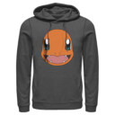 Men's Pokemon Charmander Smile  Adult Pull Over Hoodie