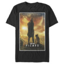 Men's Star Trek: Picard Number One and Picard Poster  Adult T-Shirt
