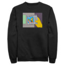 Men's The Simpsons Old Man Yells  Adult Sweatshirt