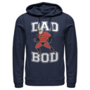 Men's The Incredibles Mr. Incredible Dad Bod  Adult Pull Over Hoodie