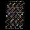 Men's Kingdom Hearts 2 Know your Keyblade  Adult T-Shirt