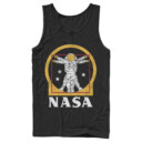 Men's NASA Da Vinci Astronaut Logo  Adult Tank Top