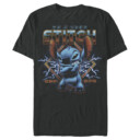 Men's Lilo & Stitch 80s Rocker Stitch  Adult T-Shirt