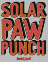 Men's DC League of Super-Pets Solar Paw Punch  Adult T-Shirt