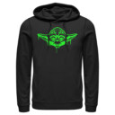 Men's Star Wars: A New Hope Halloween Dripping Jedi Master Yoda  Adult Pull Over Hoodie