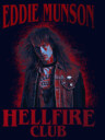 Men's Stranger Things Hellfire Club Eddie Munson  Adult T-Shirt