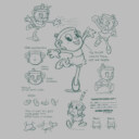 Men's Cuphead The Delicious Last Course Concept Chalice  Adult T-Shirt