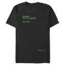 Men's The Matrix Everything Has an End  Adult T-Shirt