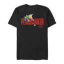 Men's The Suicide Squad Peacemaker Logo  Adult T-Shirt