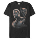 Men's Marvel Black Panther 2018 Unmasked Hero  Adult T-Shirt