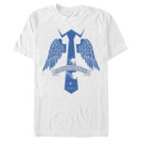 Men's Supernatural Castiel Bleed for Bros Wings  Adult T-Shirt
