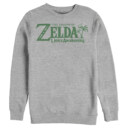 Men's Nintendo Legend of Zelda Link's Awakening Palm Logo  Adult Sweatshirt