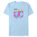 Men's The Flintstones Pebbles and Bamm-Bamm Happy Easter  Adult T-Shirt