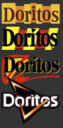 Men's Doritos Logo Evolution  Adult T-Shirt