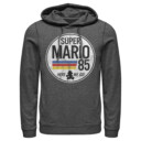 Men's Nintendo Super Mario Retro Rainbow Ring  Adult Pull Over Hoodie