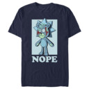Men's Rick And Morty Teddy Rick Nope  Adult T-Shirt