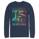 Men's NASA Rainbow Panels  Adult Long Sleeve Shirt