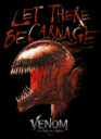 Men's Marvel Venom: Let There be Carnage Red  Adult T-Shirt