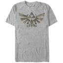 Men's Nintendo Legend of Zelda Triforce Camouflage Print  Adult T-Shirt