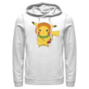 Men's Pokemon Halloween Pumpkin Pikachu  Adult Pull Over Hoodie