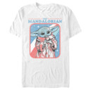 Men's Star Wars: The Mandalorian Fourth of July Grogu Stars and Stripes  Adult T-Shirt
