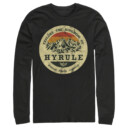 Men's Nintendo Legend of Zelda Explore Hyrule  Adult Long Sleeve Shirt