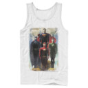 Men's Justice League Hero Artistic Poster  Adult Tank Top